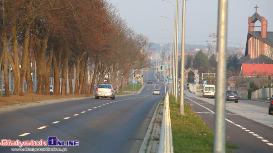 Ul. Ciołkowskiego. Postęp prac na budowie