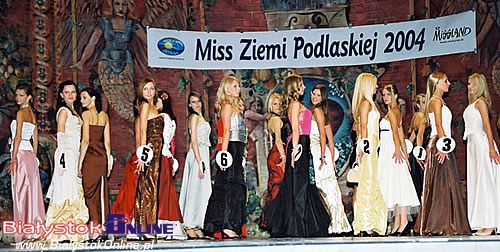 Finał Konkursu Miss Ziemi Podlaskiej 2004