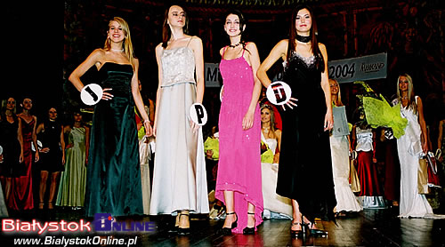 Finał Konkursu Miss Ziemi Podlaskiej 2004