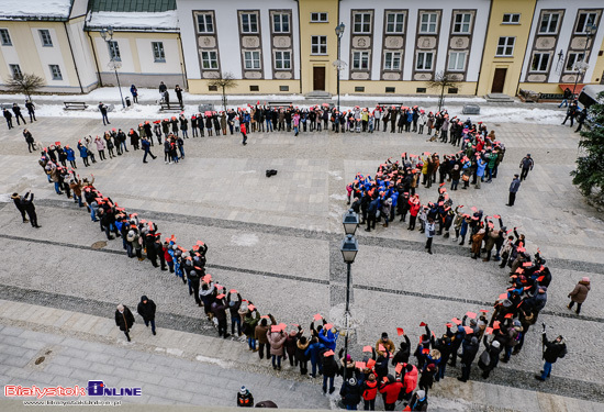 Murem za Owsiakiem