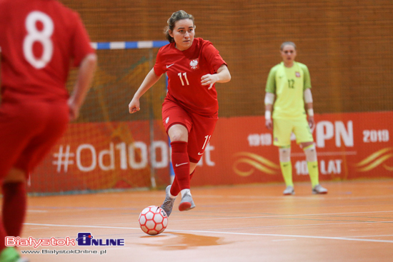 Futsal kobiet. Mecz Polska - Białoruś