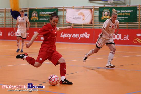 Futsal kobiet. Mecz Polska - Białoruś