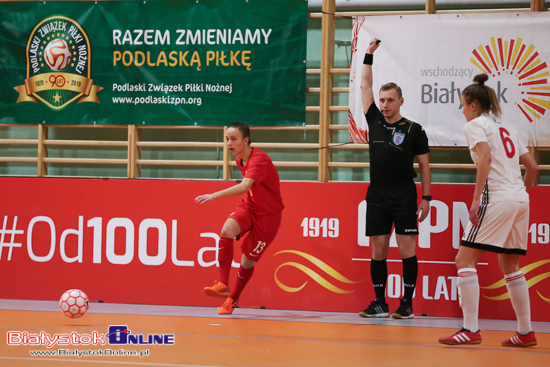 Futsal kobiet. Mecz Polska - Białoruś