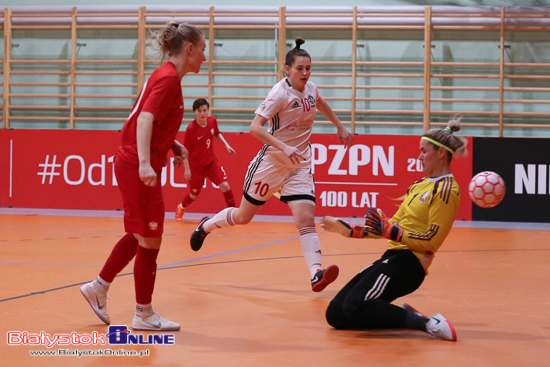 Futsal kobiet. Mecz Polska - Białoruś