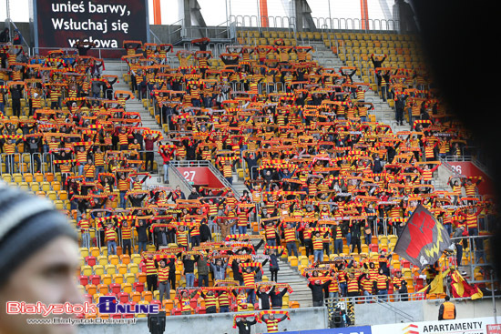 Mecz Jagiellonia Białystok - Korona Kielce