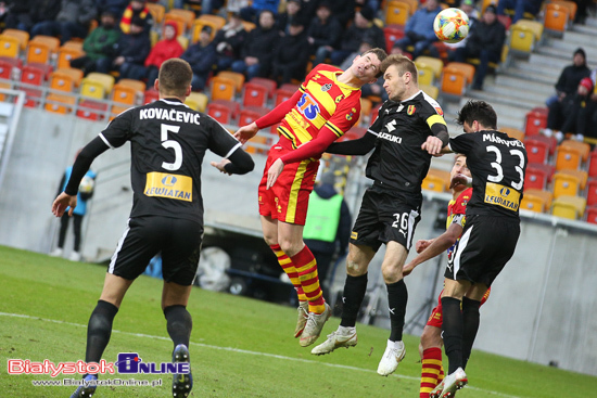 Mecz Jagiellonia Białystok - Korona Kielce