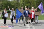 Jarosław Kaczyński i Mateusz Morawiecki w Białymstoku