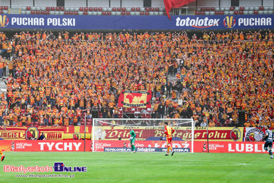 Mecz Jagiellonia Białystok - Lechia Gdańsk