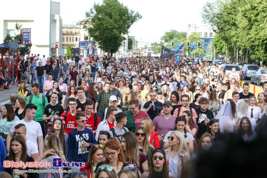 Juwenalia. Parada studentów