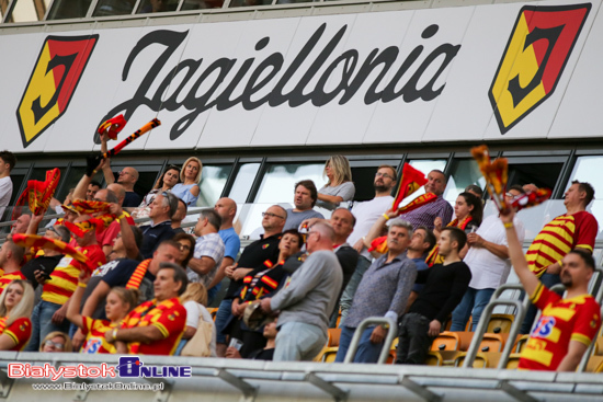 Mecz Jagiellonia Białystok - Raków Częstochowa