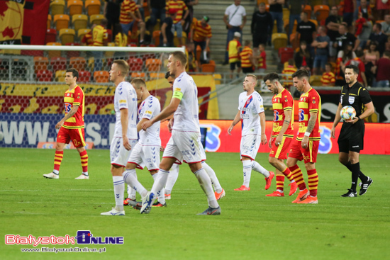 Mecz Jagiellonia Białystok - Raków Częstochowa