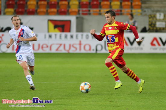 Mecz Jagiellonia Białystok - Raków Częstochowa