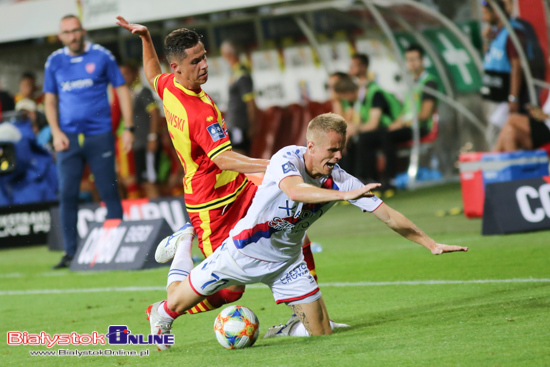 Mecz Jagiellonia Białystok - Raków Częstochowa