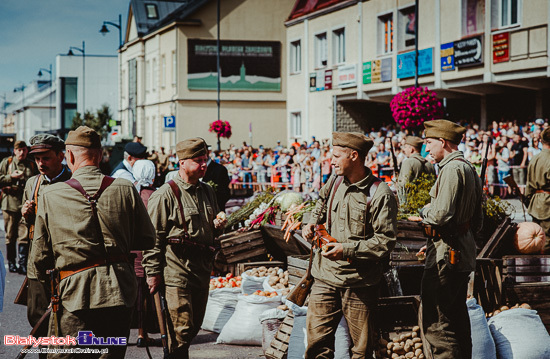 Inscenizacja walk z okresu wojny polsko-bolszewickiej 1920 roku