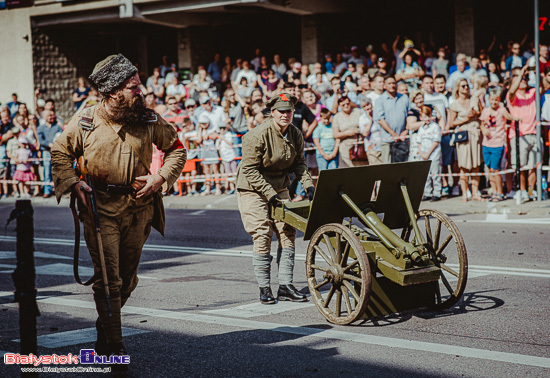 Inscenizacja walk z okresu wojny polsko-bolszewickiej 1920 roku