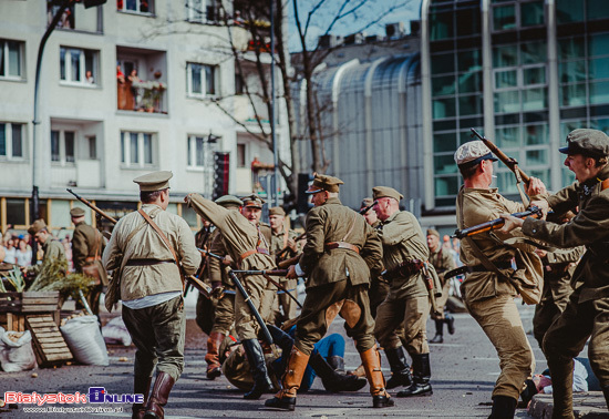 Inscenizacja walk z okresu wojny polsko-bolszewickiej 1920 roku