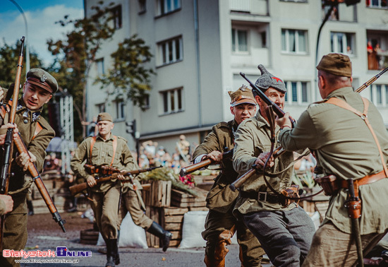 Inscenizacja walk z okresu wojny polsko-bolszewickiej 1920 roku