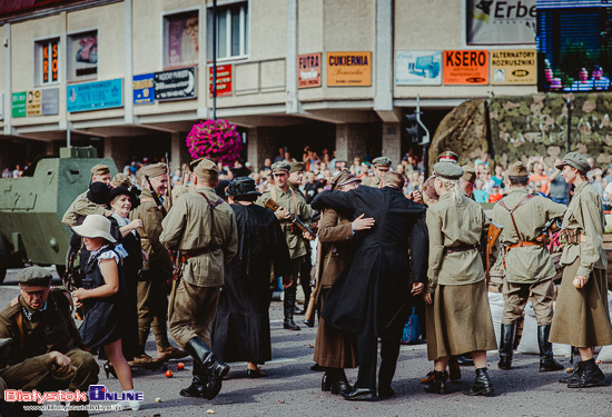 Inscenizacja walk z okresu wojny polsko-bolszewickiej 1920 roku