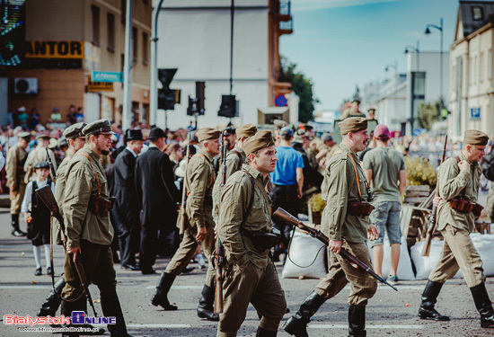 Inscenizacja walk z okresu wojny polsko-bolszewickiej 1920 roku