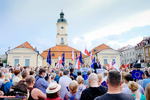 Rafał Trzaskowski na Rynku Kościuszki