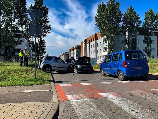 Wypadek na ul. 42 Pułku Piechoty w Białymstoku