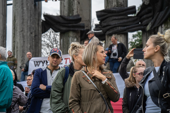 Protest antycovidowców