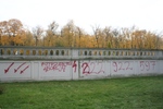 2020.10.27 - "Aborcyjne" graffiti na ogrodzeniu Pałacu Branickich