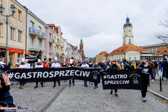 Protest branży gastro