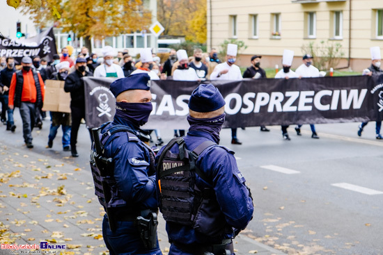 Protest branży gastro