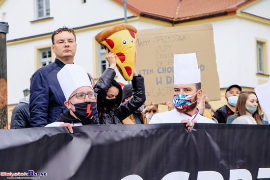 Protest branży gastro