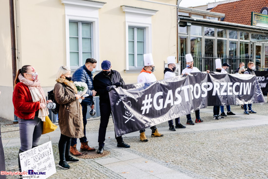 Protest branży gastro