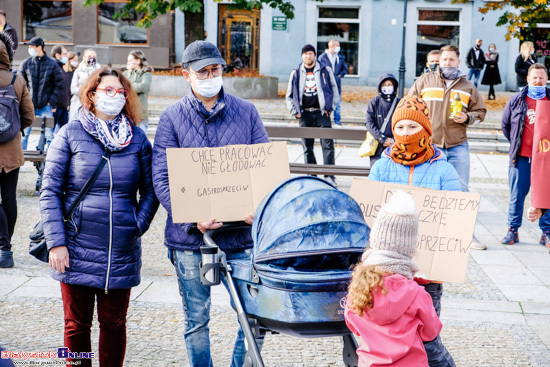 Protest branży gastro