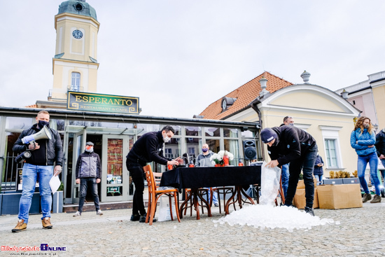 Protest branży gastro