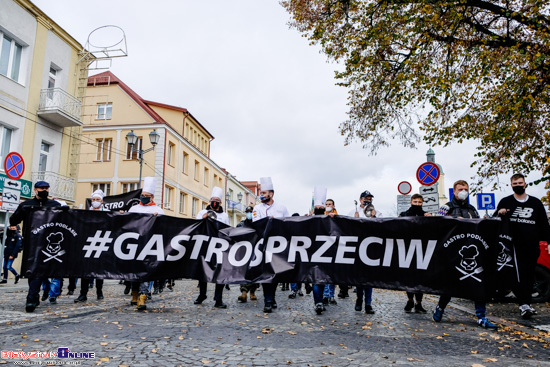 Protest branży gastro