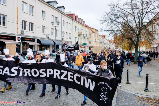 Protest branży gastro