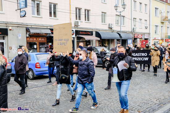 Protest branży gastro