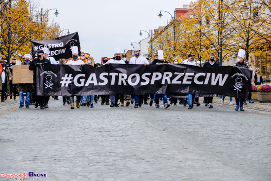 Protest branży gastro