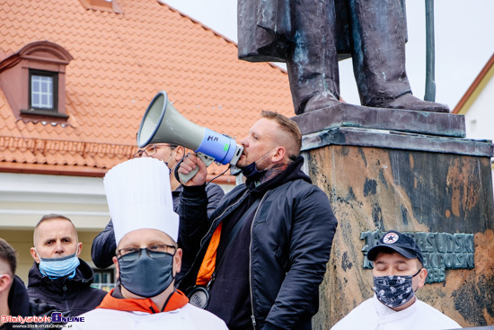 Protest branży gastro