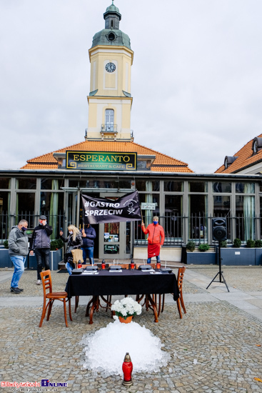 Protest branży gastro