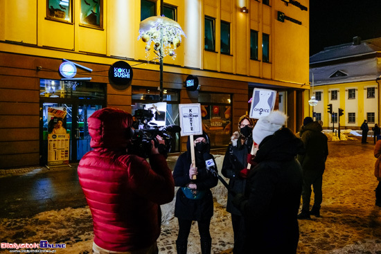 Protest Kobiet po opublikowaniu wyroku TK