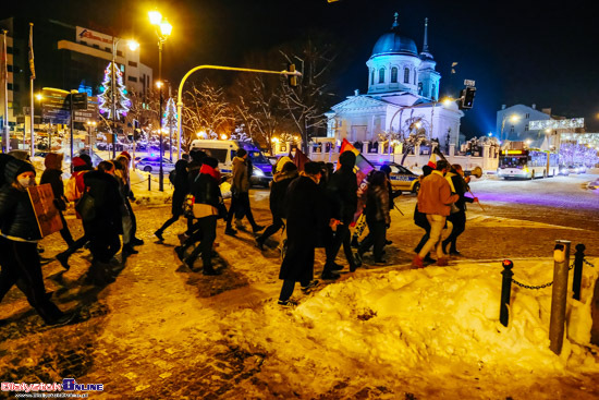 Protest Kobiet po opublikowaniu wyroku TK