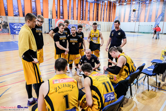 Żubry Chorten Białystok - KKS Tur Basket Bielsk Podlaski