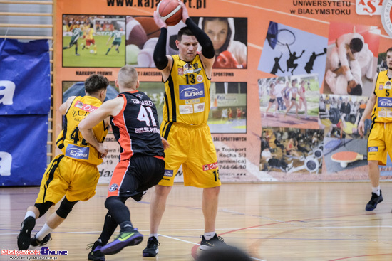 Żubry Chorten Białystok - KKS Tur Basket Bielsk Podlaski