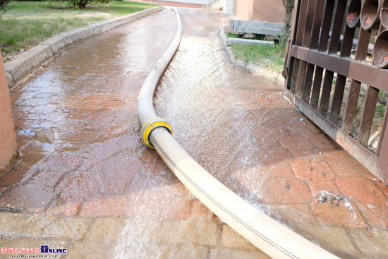 Pożar kościoła przy ul. Kolbego