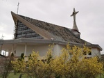 2021.04.22 - Kościół św. Maksymiliana Marii Kolbego po pożarze