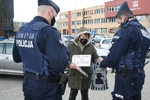 Protest przed Komendą Policji w Białymstoku