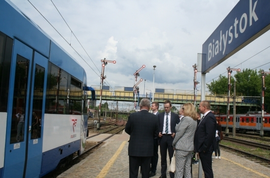 Nowy szynobus na podlaskich torach