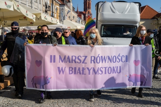 II Marsz Równości w Białymstoku