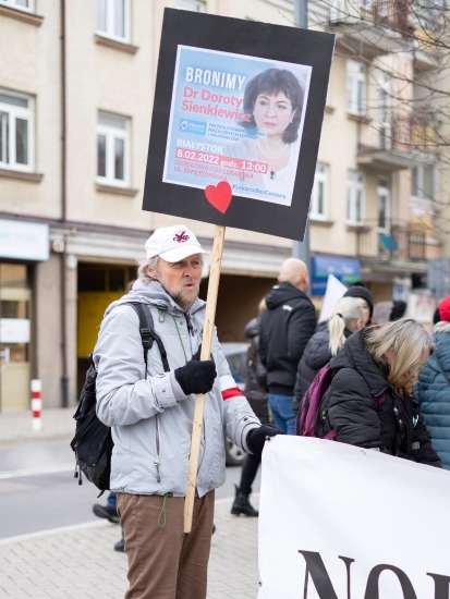 Protest antyszczepionkowców