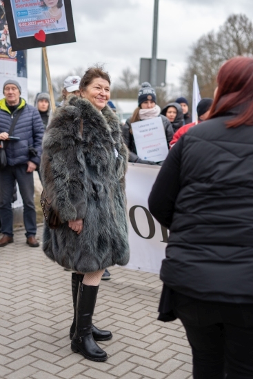 Protest antyszczepionkowców